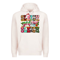 Pale Pink sleigh girl sleigh Premium Hoodie - Zillion Design Studio
