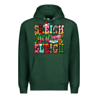Sports Green sleigh girl sleigh Premium Hoodie - Zillion Design Studio
