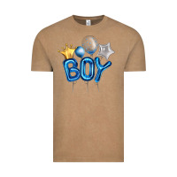 Vintage Coffee Birthday Boy Balloon Vintage Tee - Artiststas