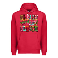 Cardinal sleigh girl sleigh Premium Hoodie - Zillion Design Studio