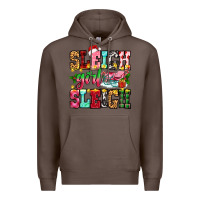 Coffee sleigh girl sleigh Premium Hoodie - Zillion Design Studio