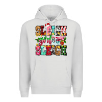Dove Grey sleigh girl sleigh Premium Hoodie - Zillion Design Studio