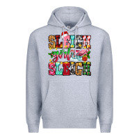 Heather Grey sleigh girl sleigh Premium Hoodie - Zillion Design Studio