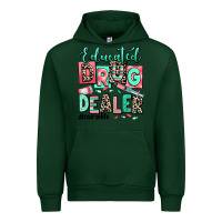 Forest Green educated drug dealer nurse life Urban Hoodie - RanaPortraitStore