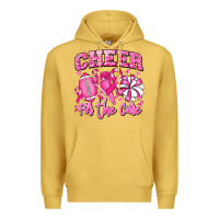Antique Gold cheer for the cure american football Premium Hoodie - RanaPortraitStore