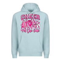 Blue Mist cheer for the cure american football Premium Hoodie - RanaPortraitStore