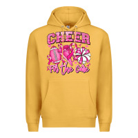 Mustard cheer for the cure american football Premium Hoodie - RanaPortraitStore