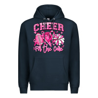 Navy cheer for the cure american football Premium Hoodie - RanaPortraitStore