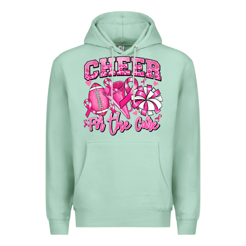 Cheer For The Cure American Football Premium Hoodie by RanaPortraitStore | Teevron