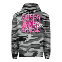 Slate Camo cheer for the cure american football Premium Hoodie - RanaPortraitStore
