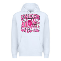 White cheer for the cure american football Premium Hoodie - RanaPortraitStore