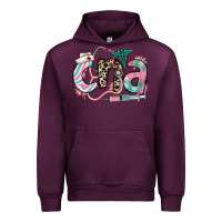 Mauve Wine floral cna certified nursing assistant Urban Hoodie - RanaPortraitStore