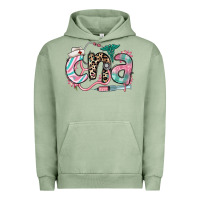 Pigment Oil Green floral cna certified nursing assistant Urban Hoodie - RanaPortraitStore