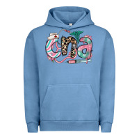 Pigment Pebble Blue floral cna certified nursing assistant Urban Hoodie - RanaPortraitStore