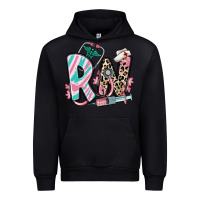 Black floral rn registered nurse Urban Hoodie - RanaPortraitStore