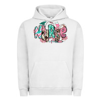 Pigment Lunar Rock floral nurse Urban Hoodie - RanaPortraitStore