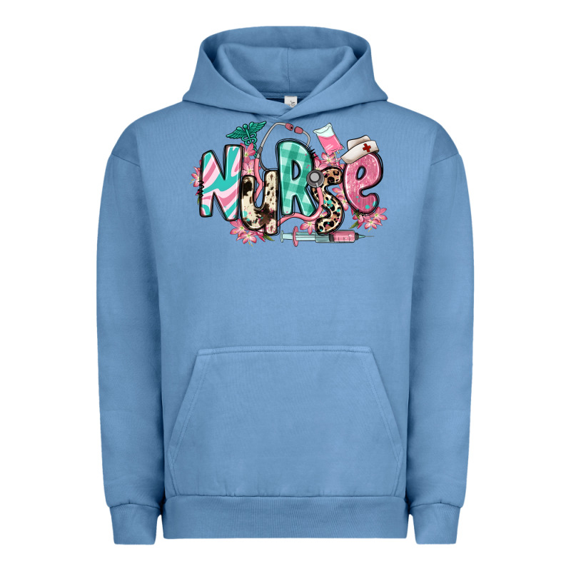 Floral Nurse Urban Hoodie by RanaPortraitStore | Teevron