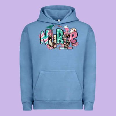 Urban Hoodie floral nurse