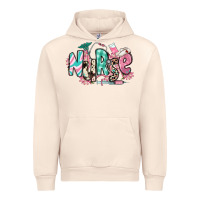 Sandshell floral nurse Urban Hoodie - RanaPortraitStore