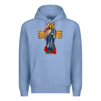 Jesus Christ Cross Premium Hoodie | Teevron