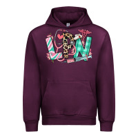 Mauve Wine floral lpn licensed practical nurse Urban Hoodie - RanaPortraitStore