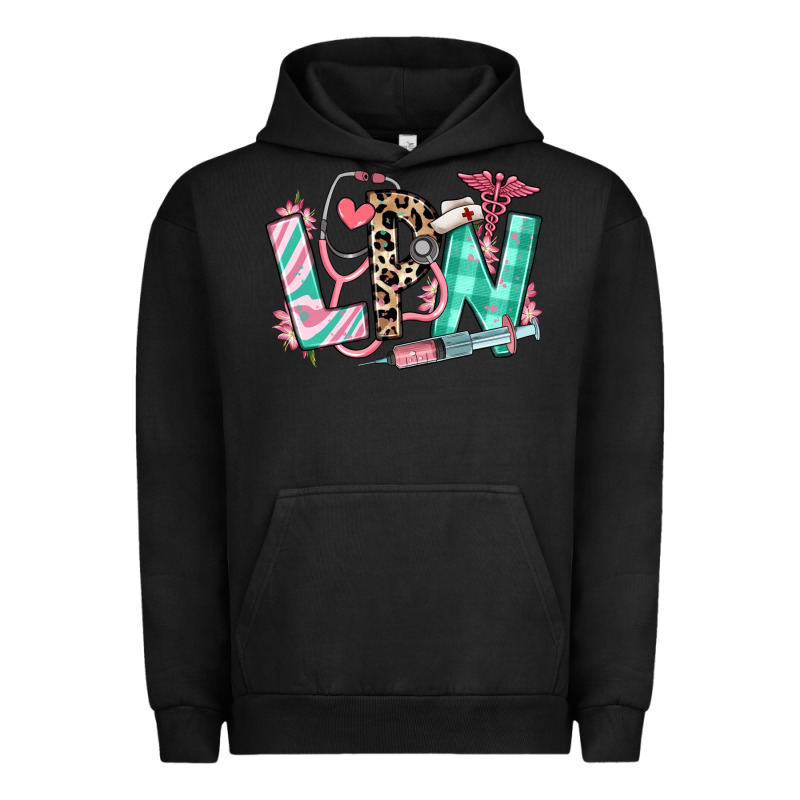Floral Lpn Licensed Practical Nurse Urban Hoodie by RanaPortraitStore | Teevron