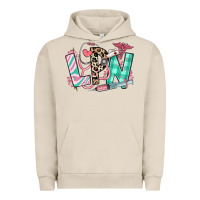 Pigment French Oak floral lpn licensed practical nurse Urban Hoodie - RanaPortraitStore