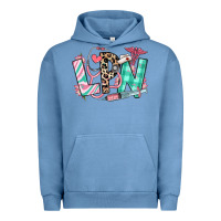 Pigment Pebble Blue floral lpn licensed practical nurse Urban Hoodie - RanaPortraitStore
