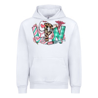 White floral lpn licensed practical nurse Urban Hoodie - RanaPortraitStore