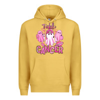 Antique Gold tackle cancer halloween ghosts american football Premium Hoodie - RanaPortraitStore