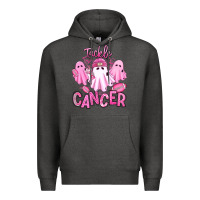 Charcoal Heather tackle cancer halloween ghosts american football Premium Hoodie - RanaPortraitStore