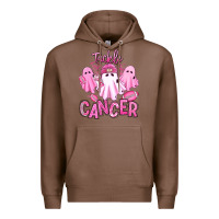 Chestnut tackle cancer halloween ghosts american football Premium Hoodie - RanaPortraitStore
