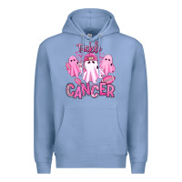 Colony Blue tackle cancer halloween ghosts american football Premium Hoodie - RanaPortraitStore