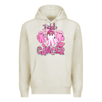 Oatmeal Heather tackle cancer halloween ghosts american football Premium Hoodie - RanaPortraitStore