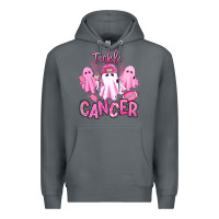 Rock tackle cancer halloween ghosts american football Premium Hoodie - RanaPortraitStore