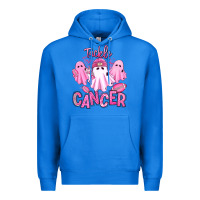 True Royal tackle cancer halloween ghosts american football Premium Hoodie - RanaPortraitStore
