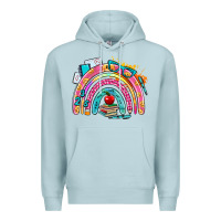 Blue Mist school rainbow Premium Hoodie - AdoDesignShop
