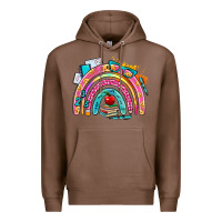 Chestnut school rainbow Premium Hoodie - AdoDesignShop
