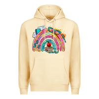 Pina Colada school rainbow Premium Hoodie - AdoDesignShop