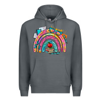 Rock school rainbow Premium Hoodie - AdoDesignShop