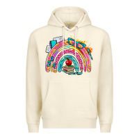 Sandshell school rainbow Premium Hoodie - AdoDesignShop