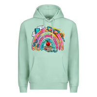 Seafoam school rainbow Premium Hoodie - AdoDesignShop