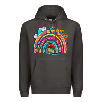 Smoke school rainbow Premium Hoodie - AdoDesignShop