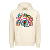 Tofu school rainbow Premium Hoodie - AdoDesignShop