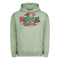 Pigment Oil Green medical assistant Urban Hoodie - RanaPortraitStore