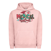 Pigment Salmon medical assistant Urban Hoodie - RanaPortraitStore