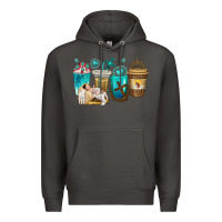 Smoke jesus coffee cups Premium Hoodie - texasbilliewilder