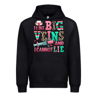 Black i like big veins and i cannot lie Urban Hoodie - RanaPortraitStore