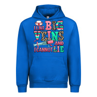 Cobalt i like big veins and i cannot lie Urban Hoodie - RanaPortraitStore