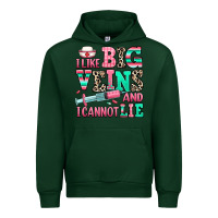 Forest Green i like big veins and i cannot lie Urban Hoodie - RanaPortraitStore